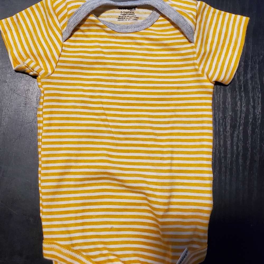 Neutral 0-3 Month Onesie